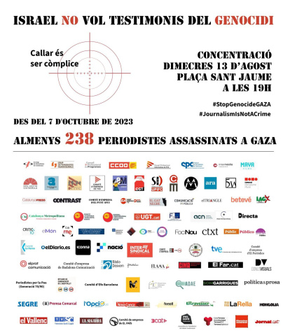 El cartell de la convocatòria.