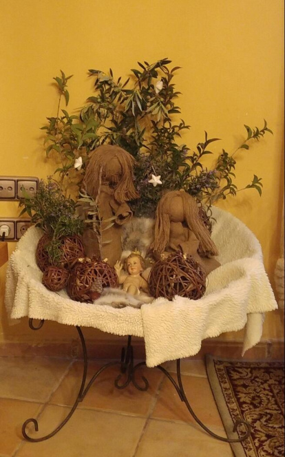 Corones, centres de taula, estovalles... Ensenya'ns la teva decoració!