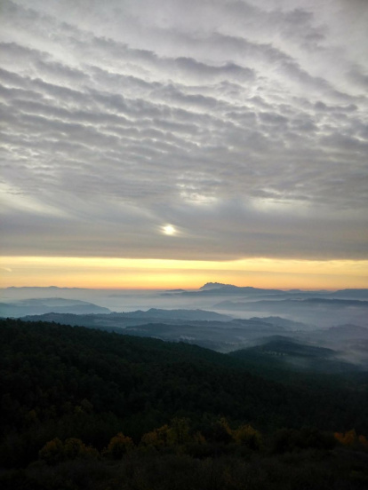 Les fulles cauen, arriba la boira i comença a fer fred.