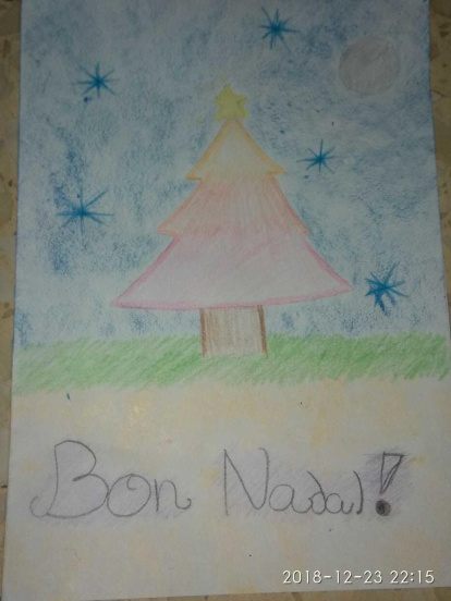 Dibuixa'ns com imagines el teu Nadal.