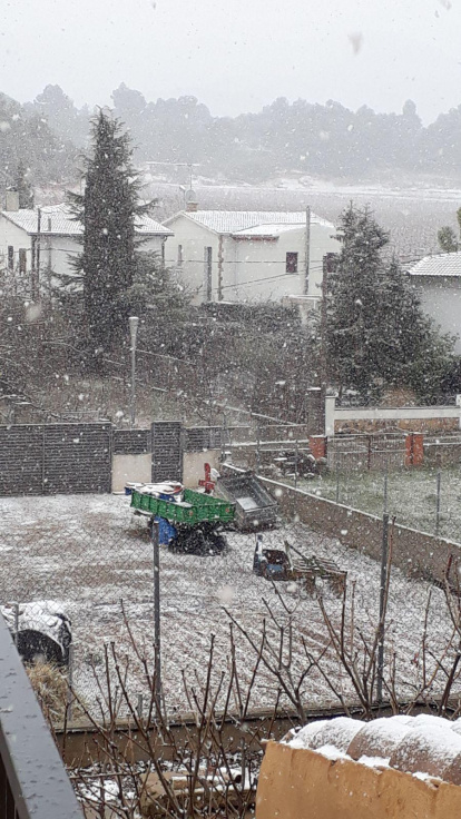Precipitacions en forma de neu a Ponent des del dimarts al migdia