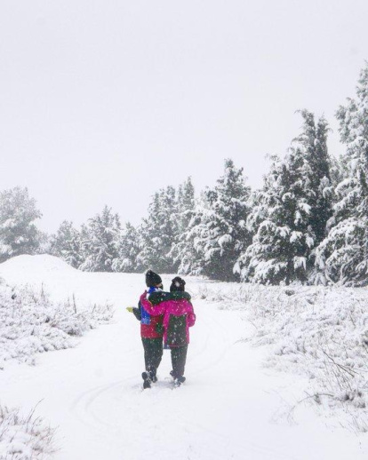 Nevada a Lleida del 9 de gener de 2021