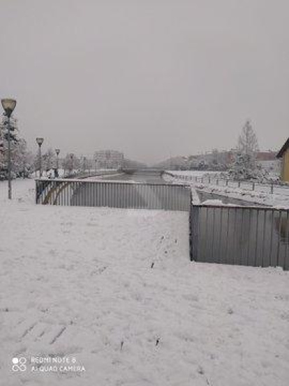 Nevada a Lleida del 9 de gener de 2021