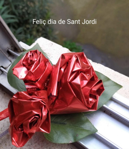 Aquestes són les imatges que ens heu enviat del vostre Sant Jordi confinat. Participa enviant-nos els teves imatges a través de les nostres xarxes socials o a través del correu segrecom@segre.com