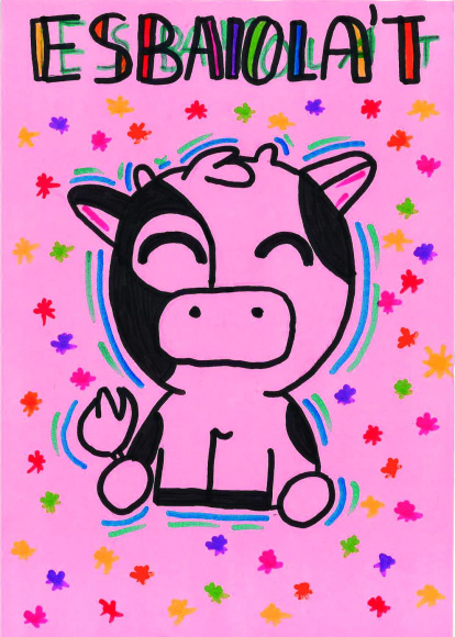 Felicitem amb dibuixos al Festival de Teatre de les Valls d'Àneu