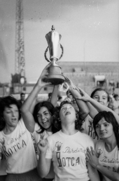 Un dels trofeus conquerits pel Pardinyes-Botca.