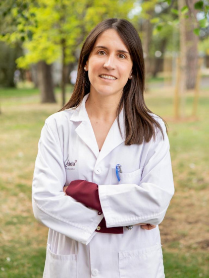 Maite Caus Enríquez, investigadora del IRBlleida