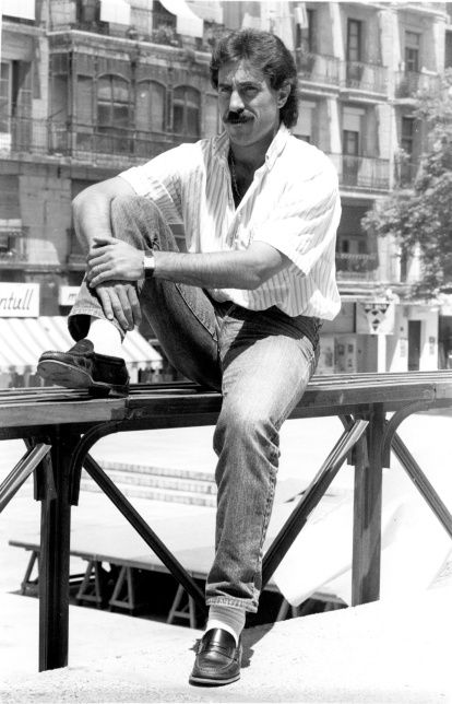 Vicente Amigó, una estrella en el Lleida de los años 80.