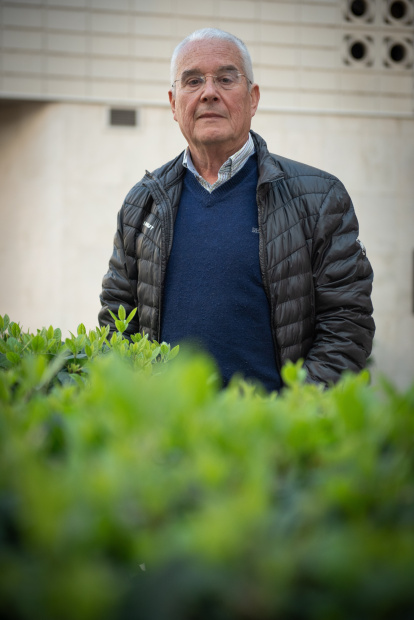 Ramon Badia. De jove va descobrir el budisme zen, una pràctica física i mental per estar bé amb un mateix i amb el món