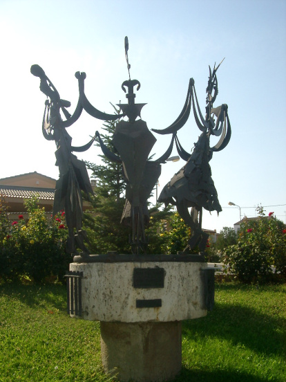 Monumento en Corbins.