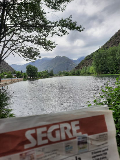 El llac de la Guingueta amb SEGRE de protagonista.
