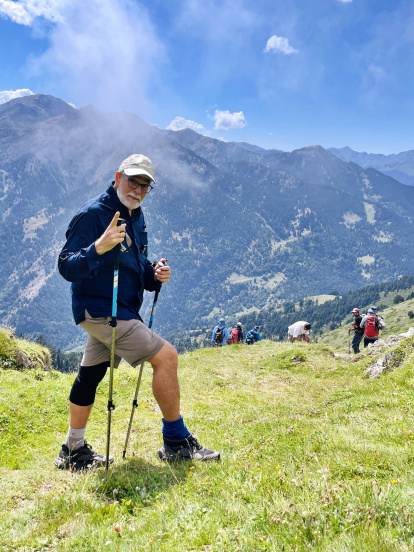 Orgull i superació. Això és el que va sentir el Henry, un dels fills de l’Evelyn, un cop creuat el port de Salau.