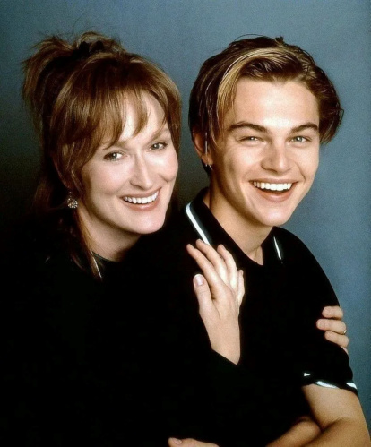 Leonardio DiCaprio i Meryl Streep fa alguns anys.