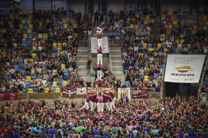 Els castellers venen de completar un gran any, amb l’actuació triomfal al concurs de Tarragona, i esperen mantenir aquesta línia.