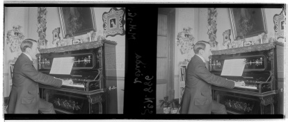 El fons presenta també les imatges de persones rellevants en la vida sociocultural de Lleida, com el pianista Ricard Viñes.