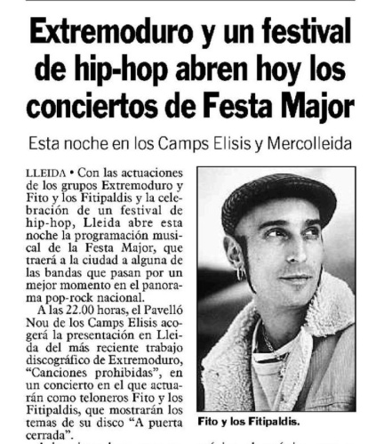 Prèvia del 1 de maig del 1999